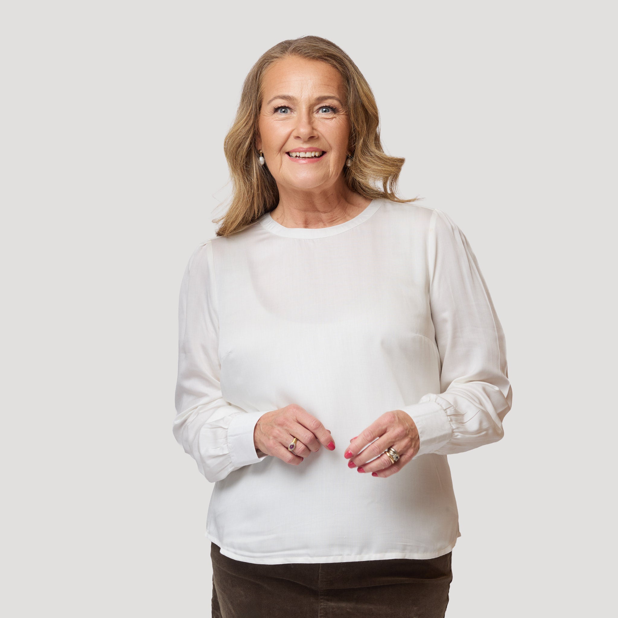 Josefin-pusero - Luonnonvalkoinen