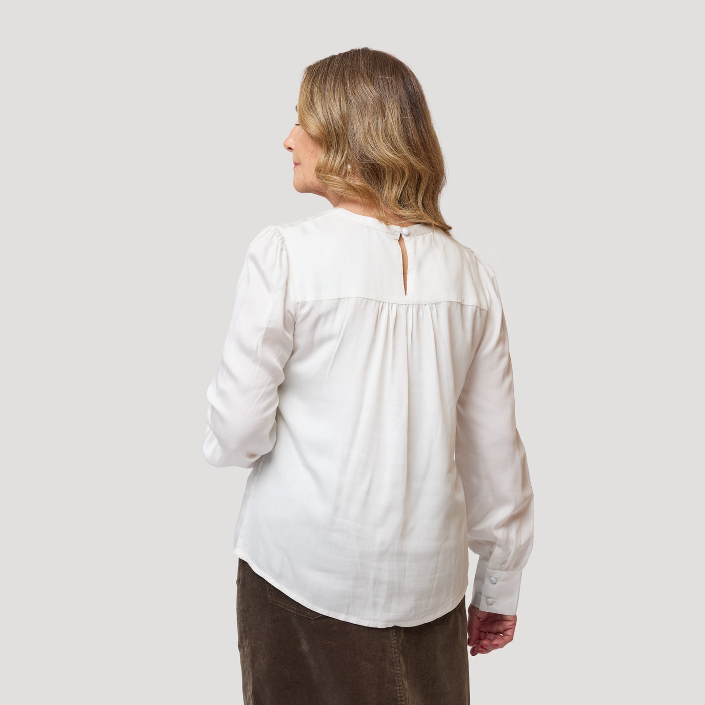 Josefin blus - Offwhite