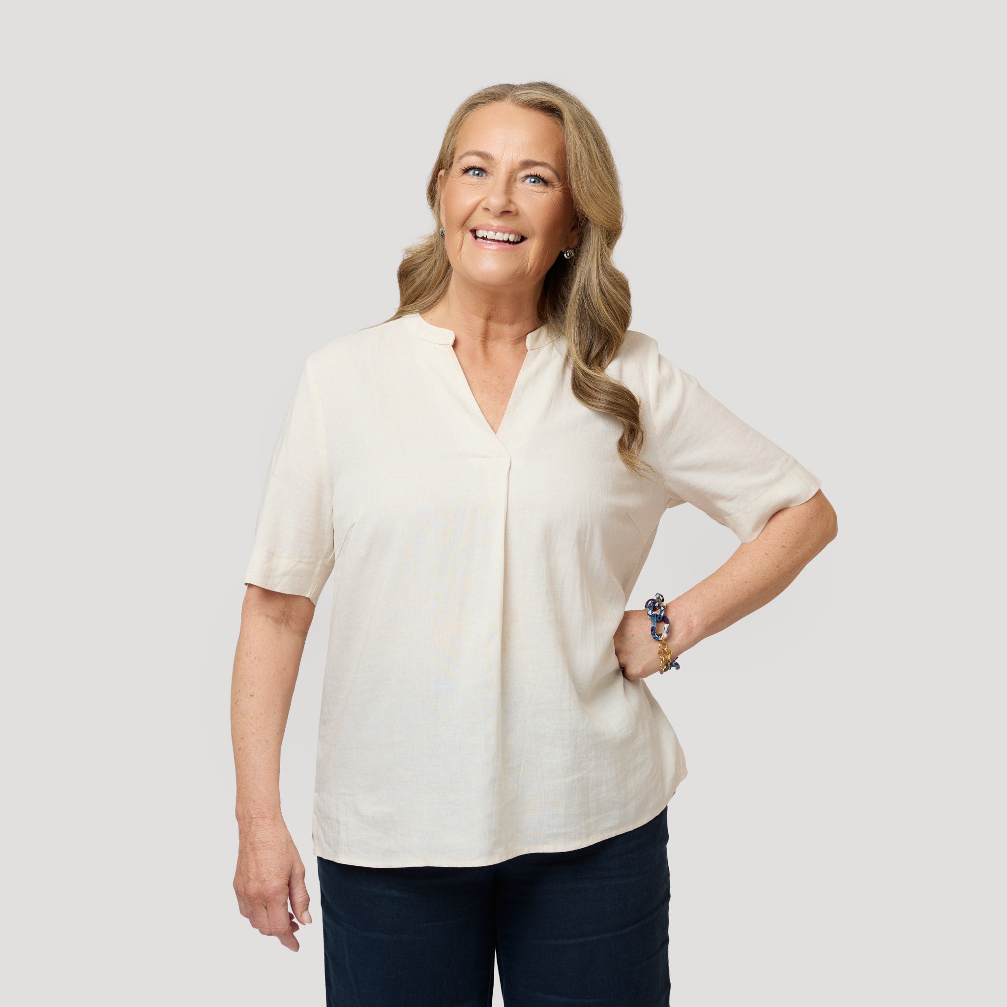Laura-pusero – Beige