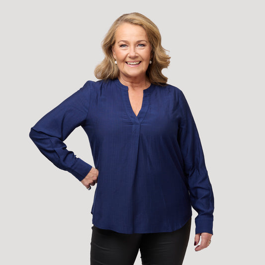 Lizette-pusero - Tummansininen