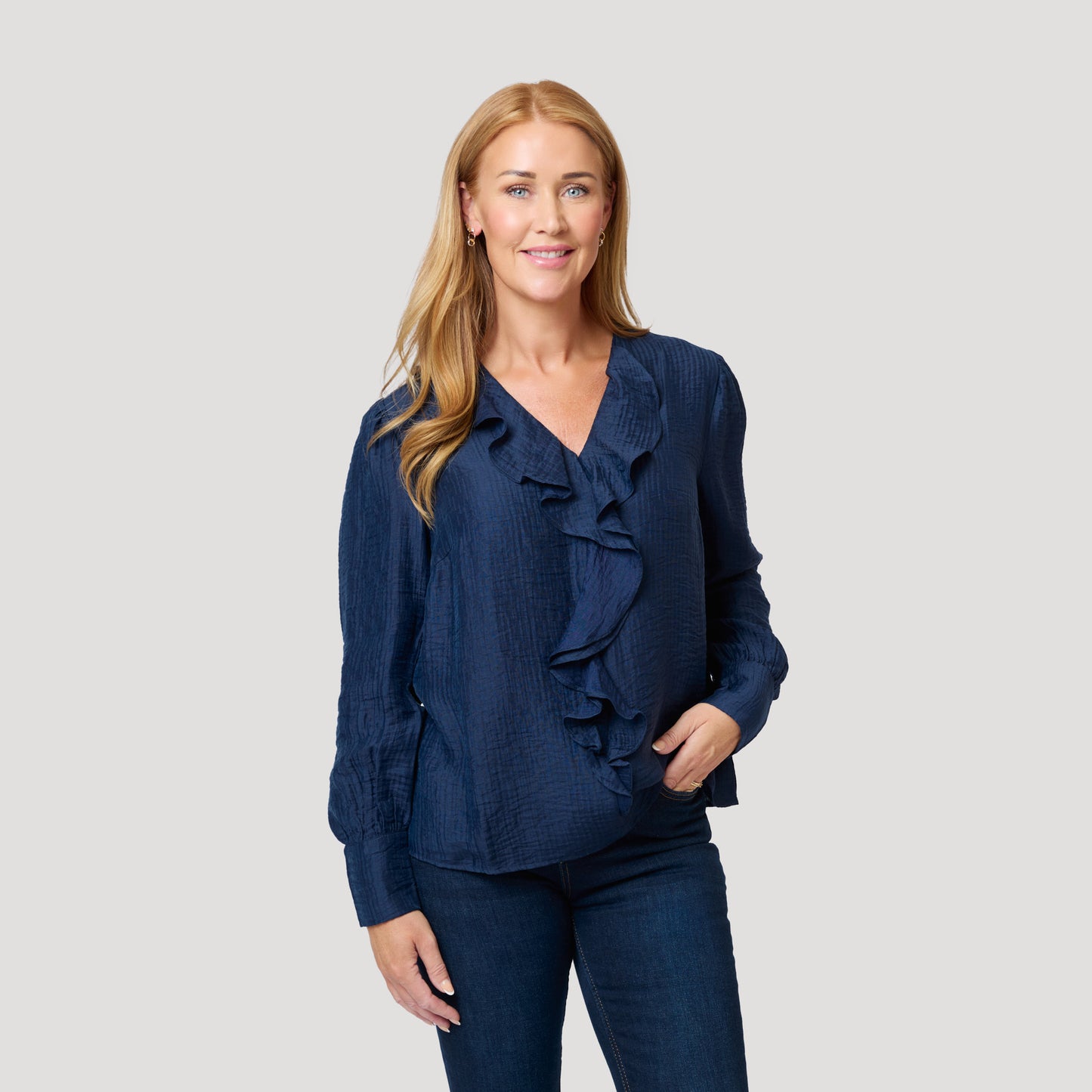 Lydia-pusero - Tummansininen