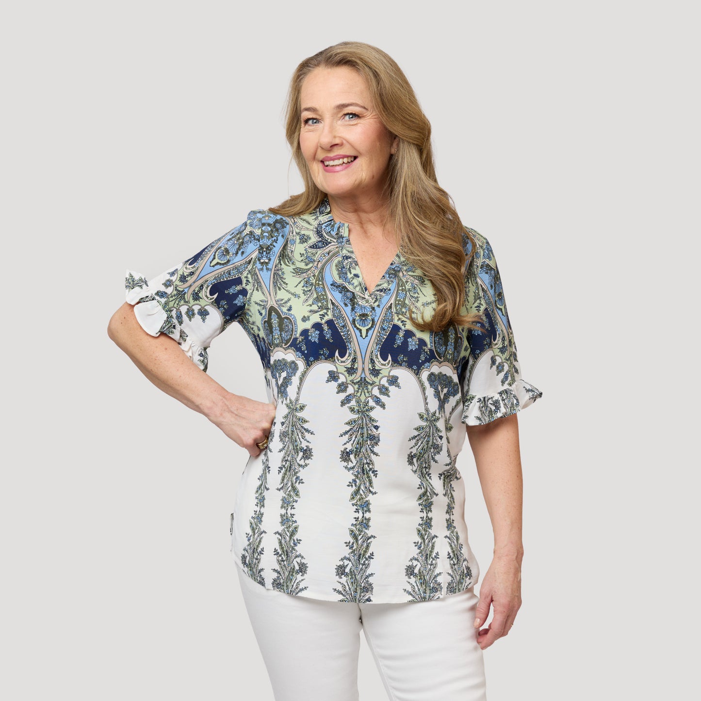 Mia blus - Flerfärgad