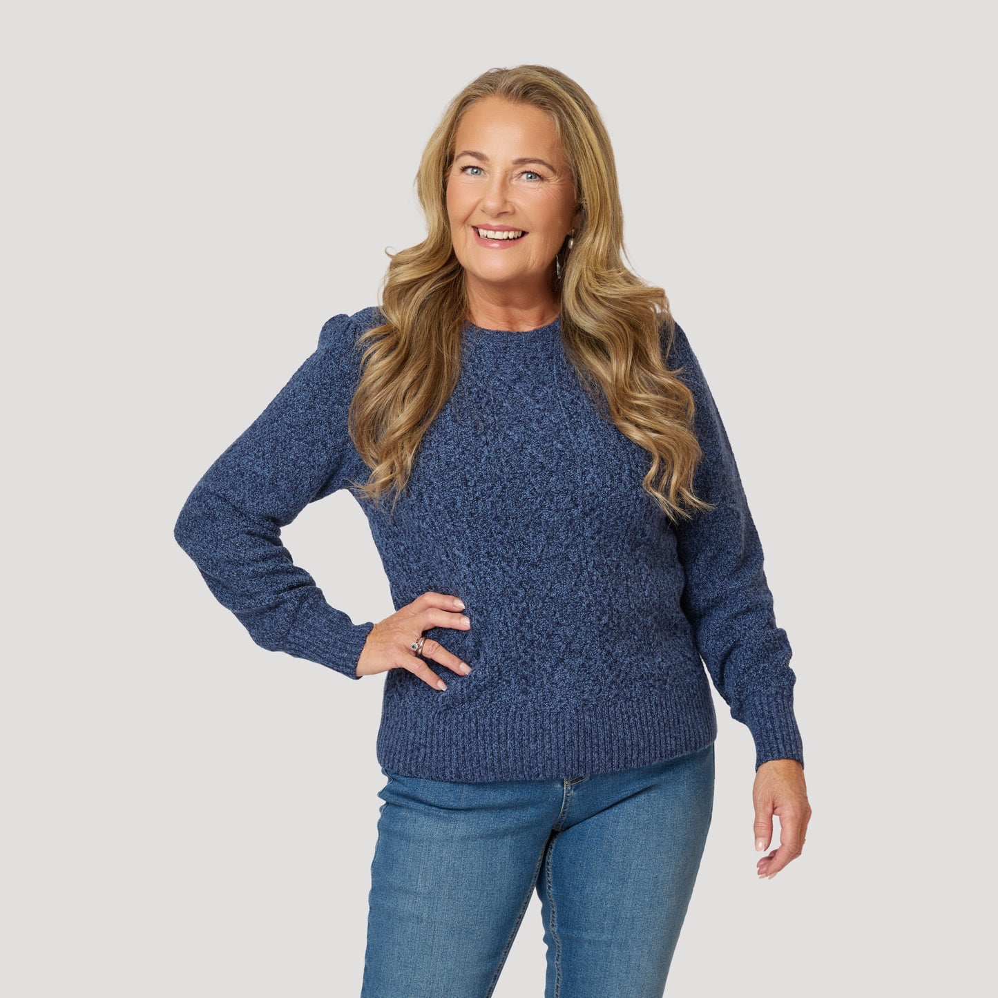 Siri tröja - Mörkblå