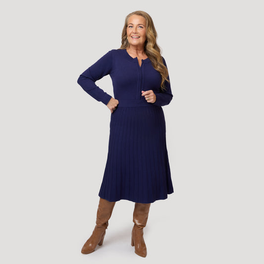 Tina-mekko - Tummansininen