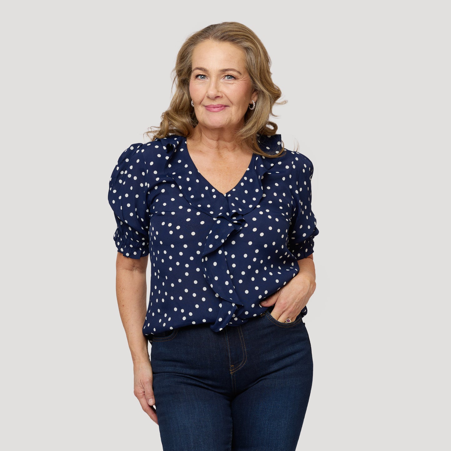 Viola blus - Prickig