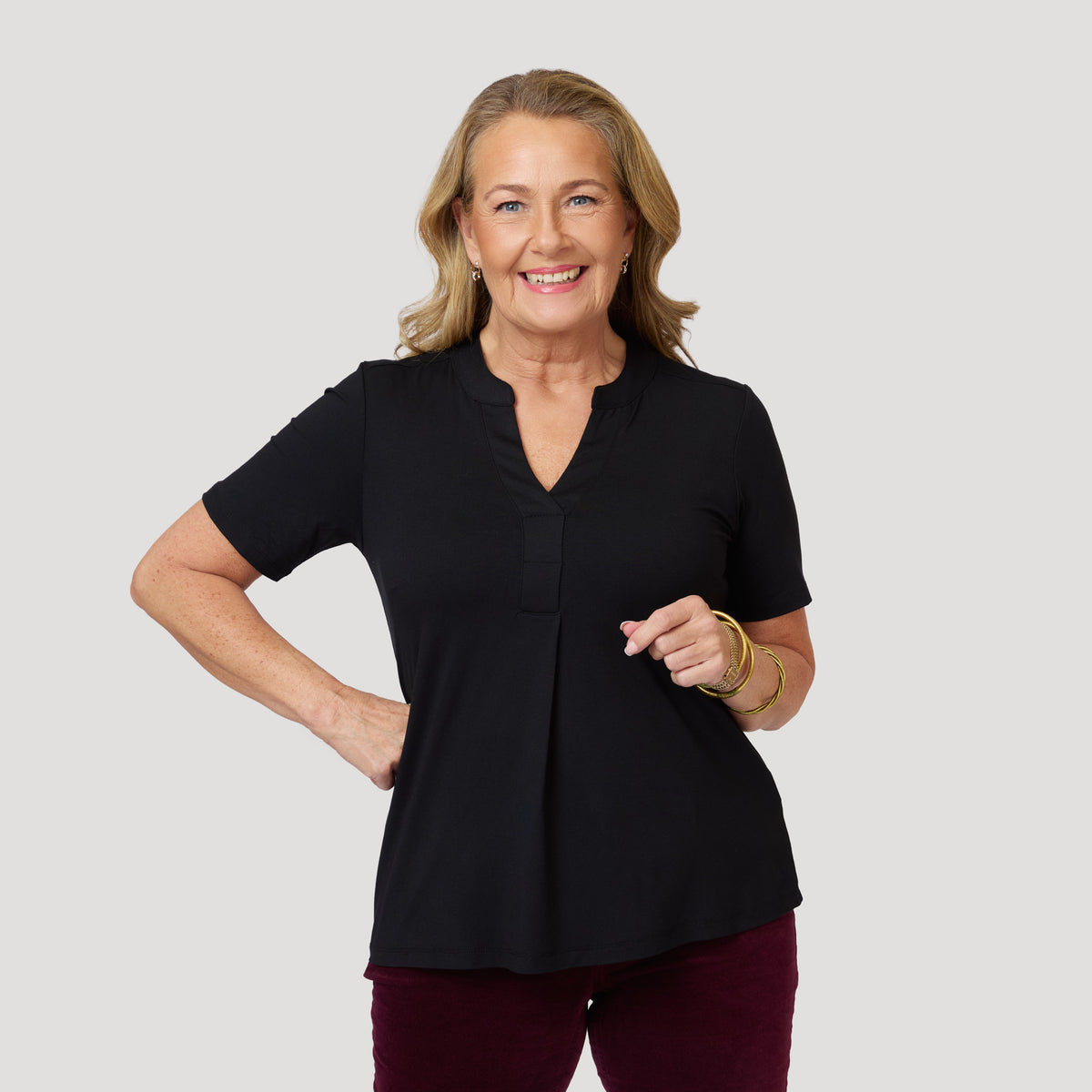 Ylva topp - Svart