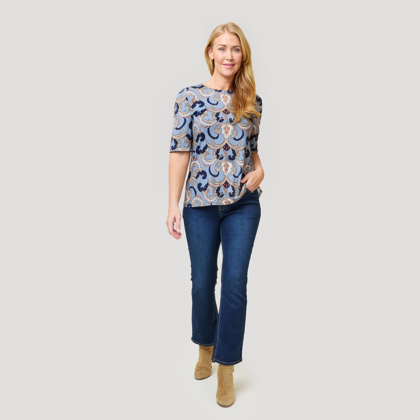 Florence denim - tummansininen