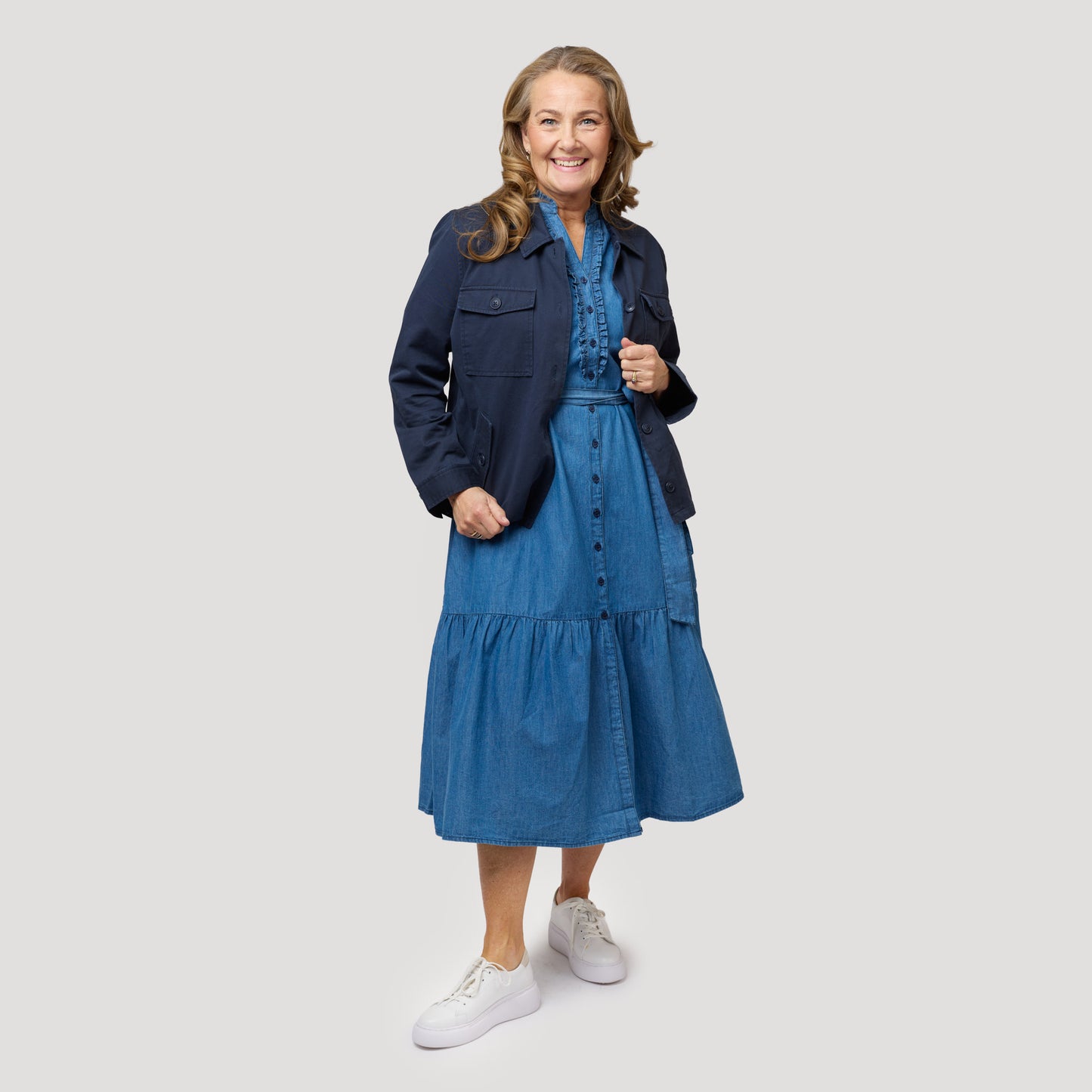 Signe klänning - Denim