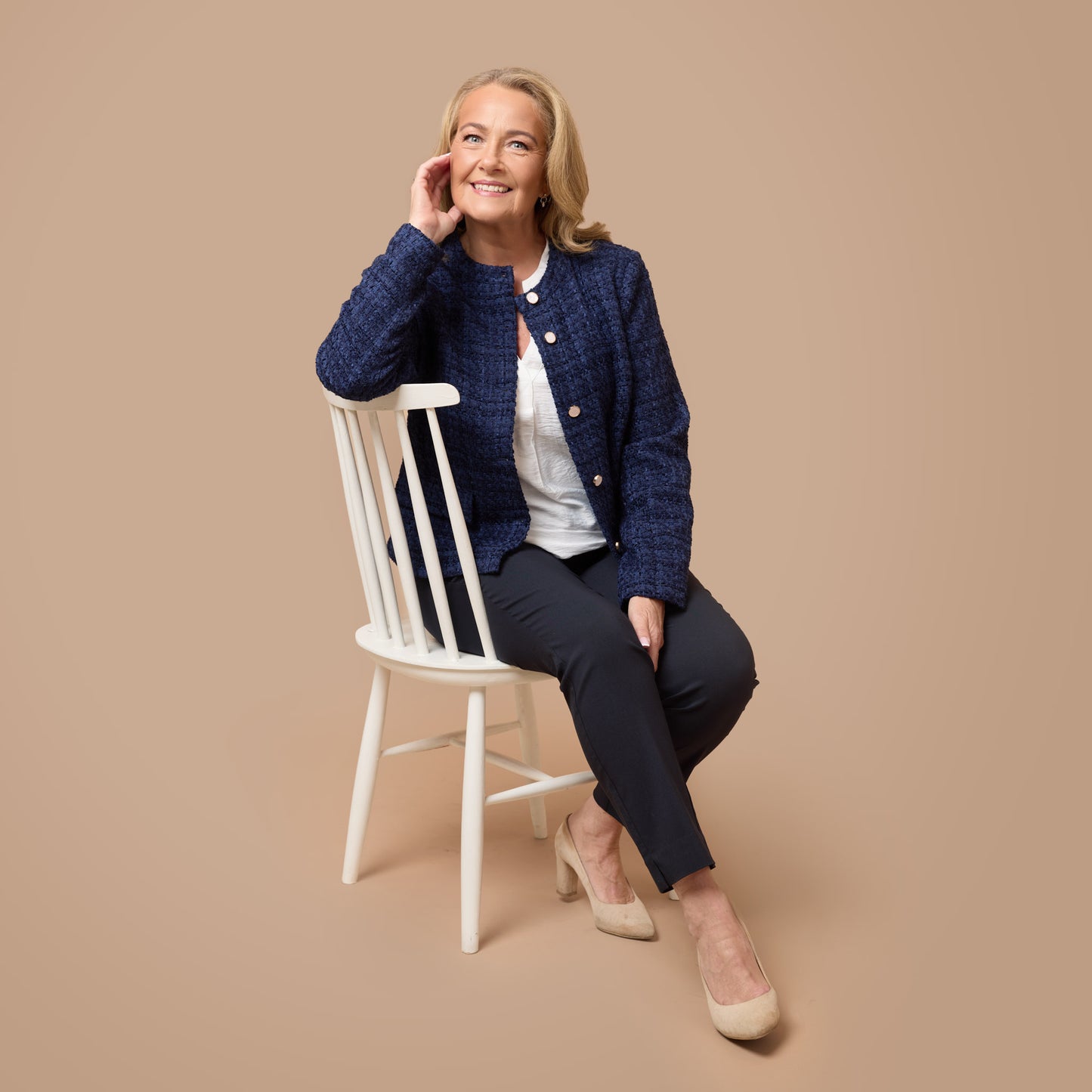 Carmen jacka - Mörkblå