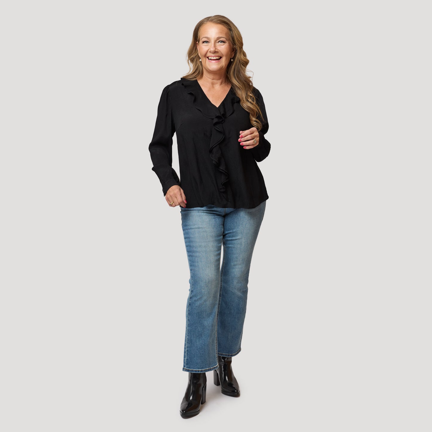 Lydia blus - Svart