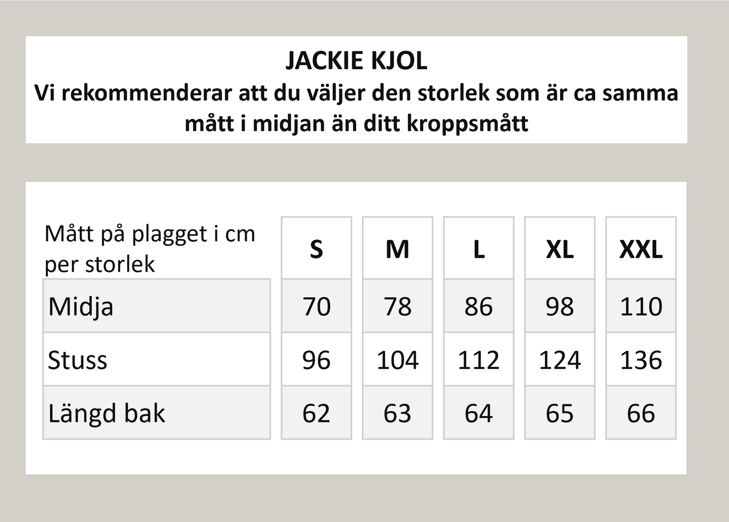 Jackie kjol - Svart