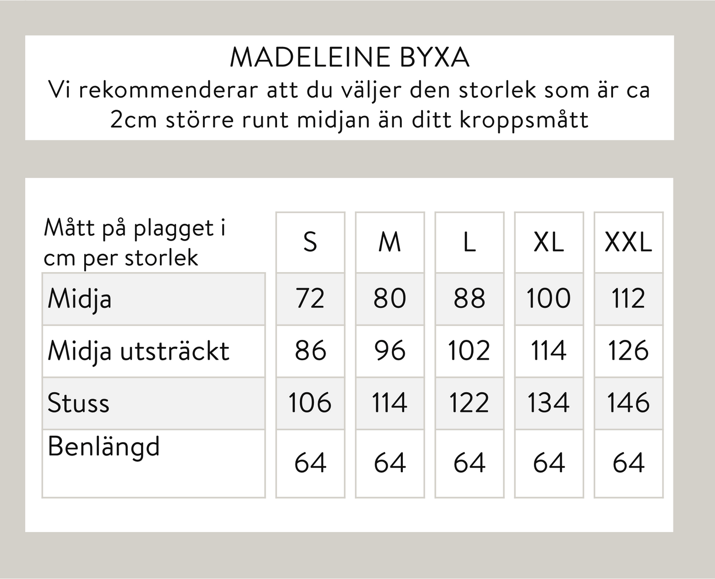 Madeleine-housut - Tummansininen