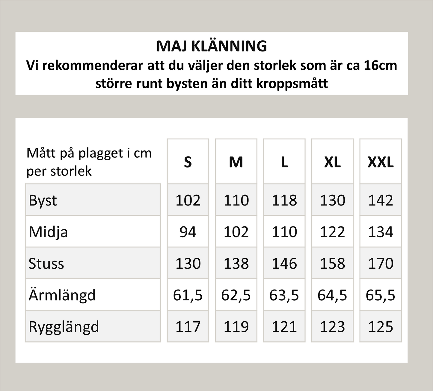 Maj klänning - Flerfärgad