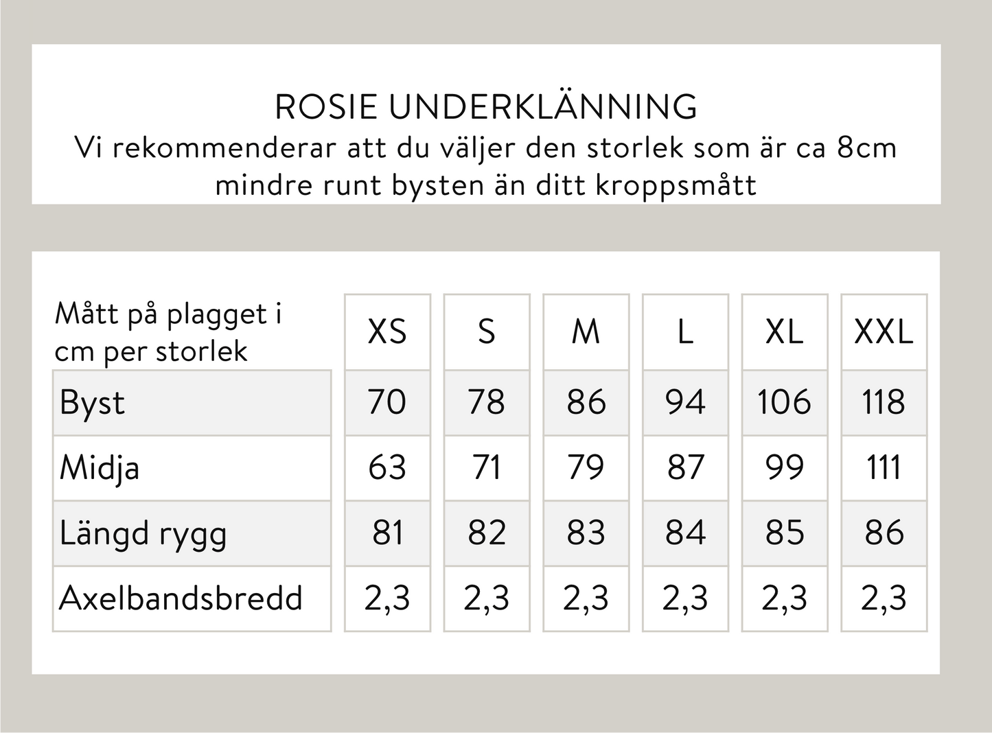 Rosie pitkä toppi - vaalea beige