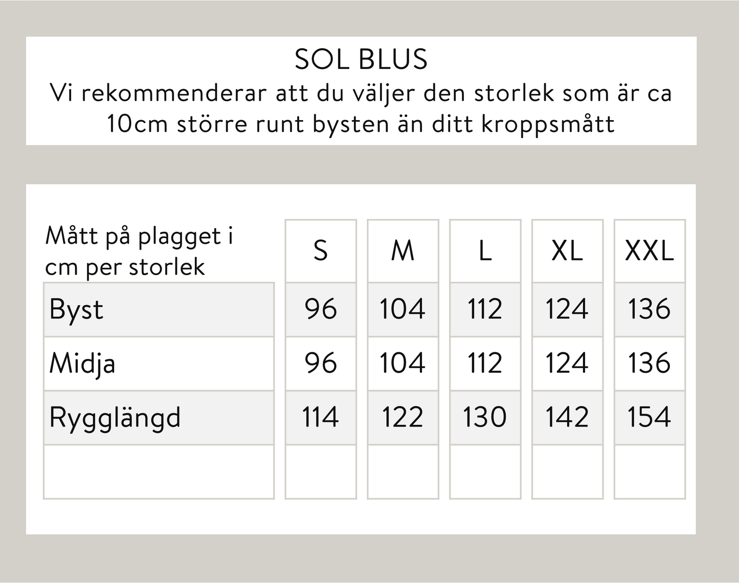 Sol-pusero - Sininen