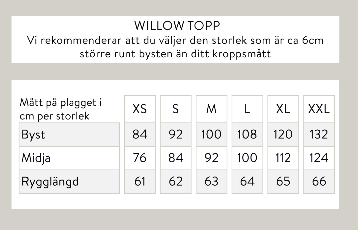 Willow topp - Rosa