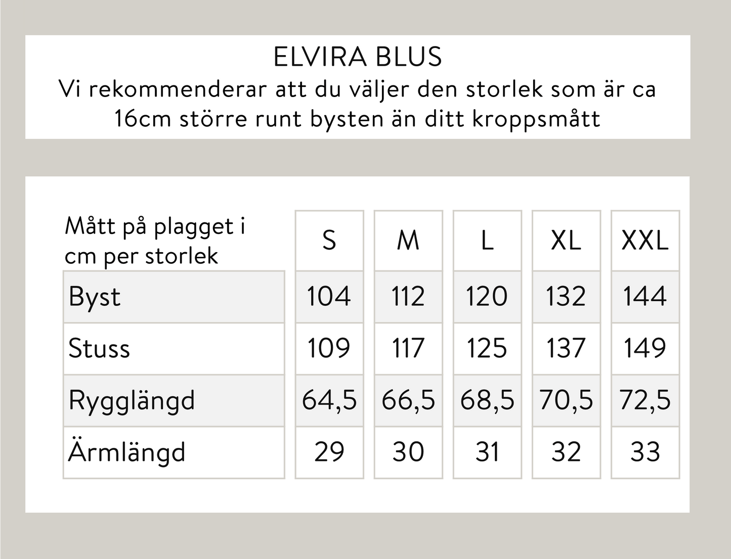 Elvira blus - Beige