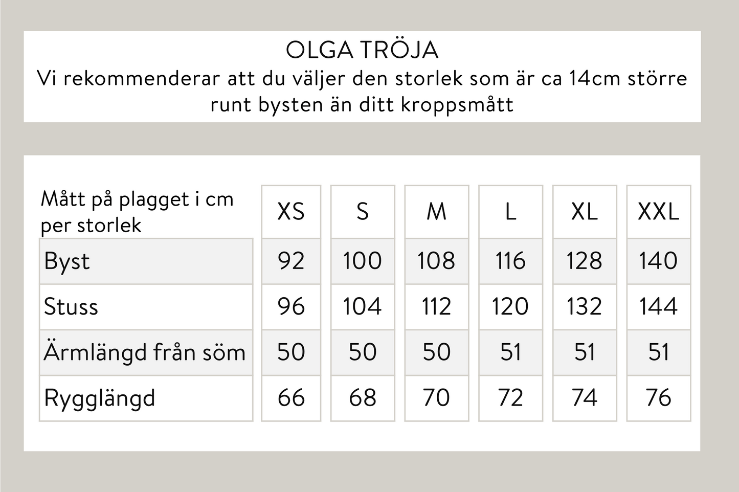 Olga tröja - Offwhite