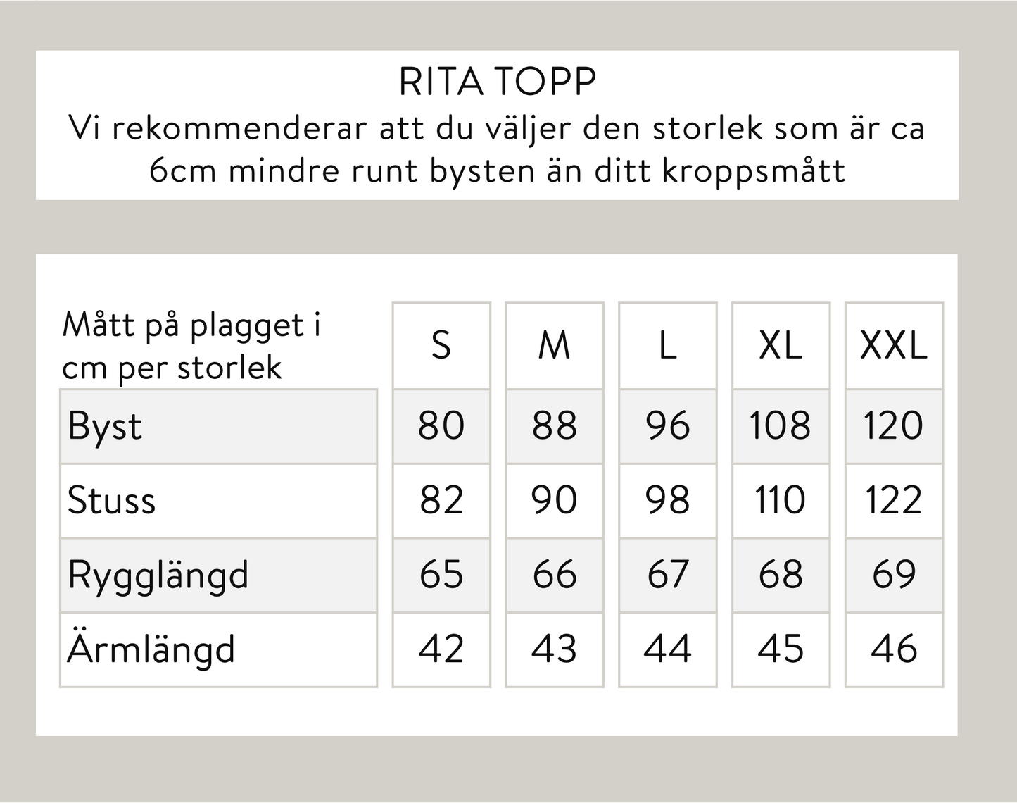 Rita topp - Blå