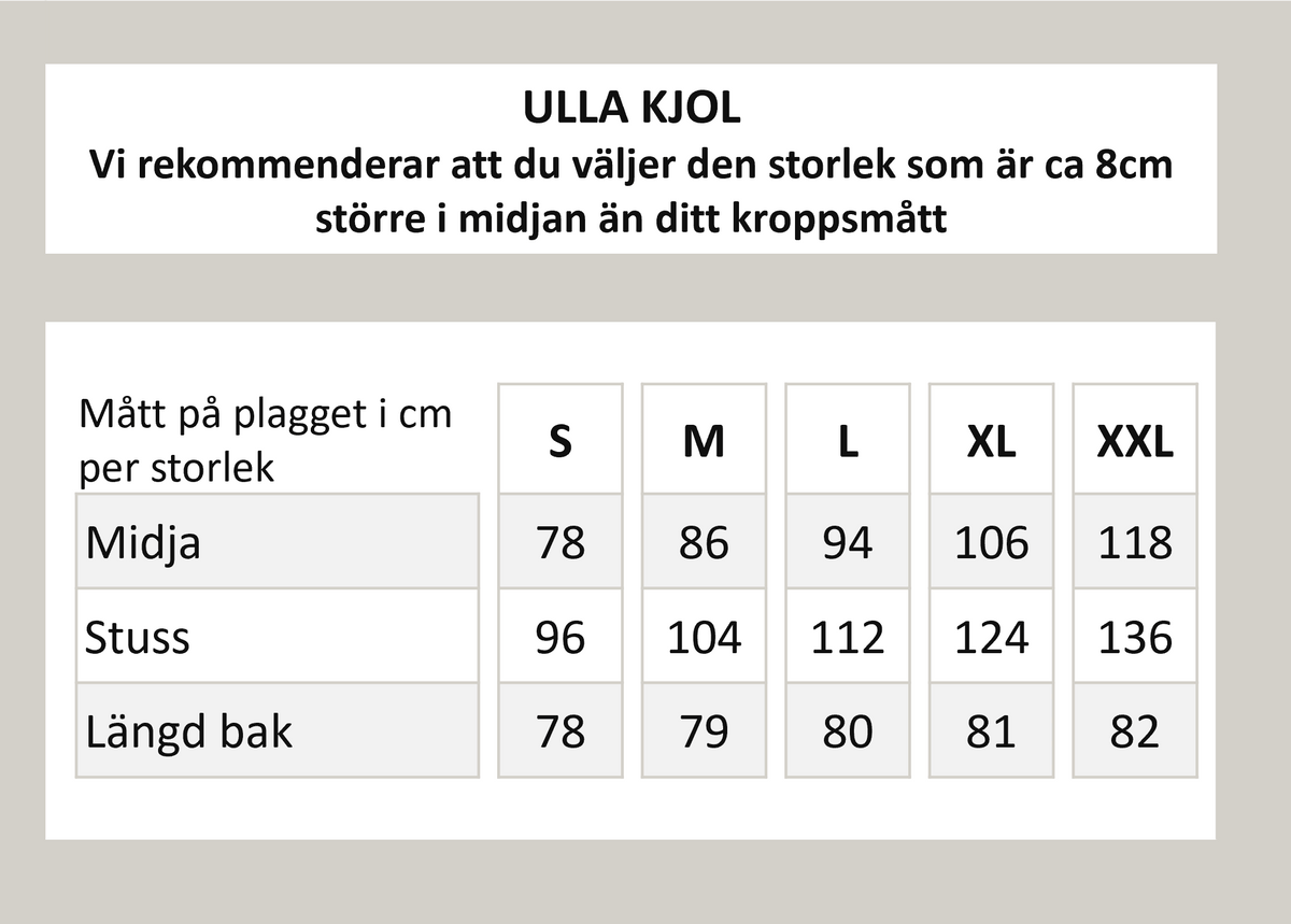 Ulla kjol - Brun fuskmocka