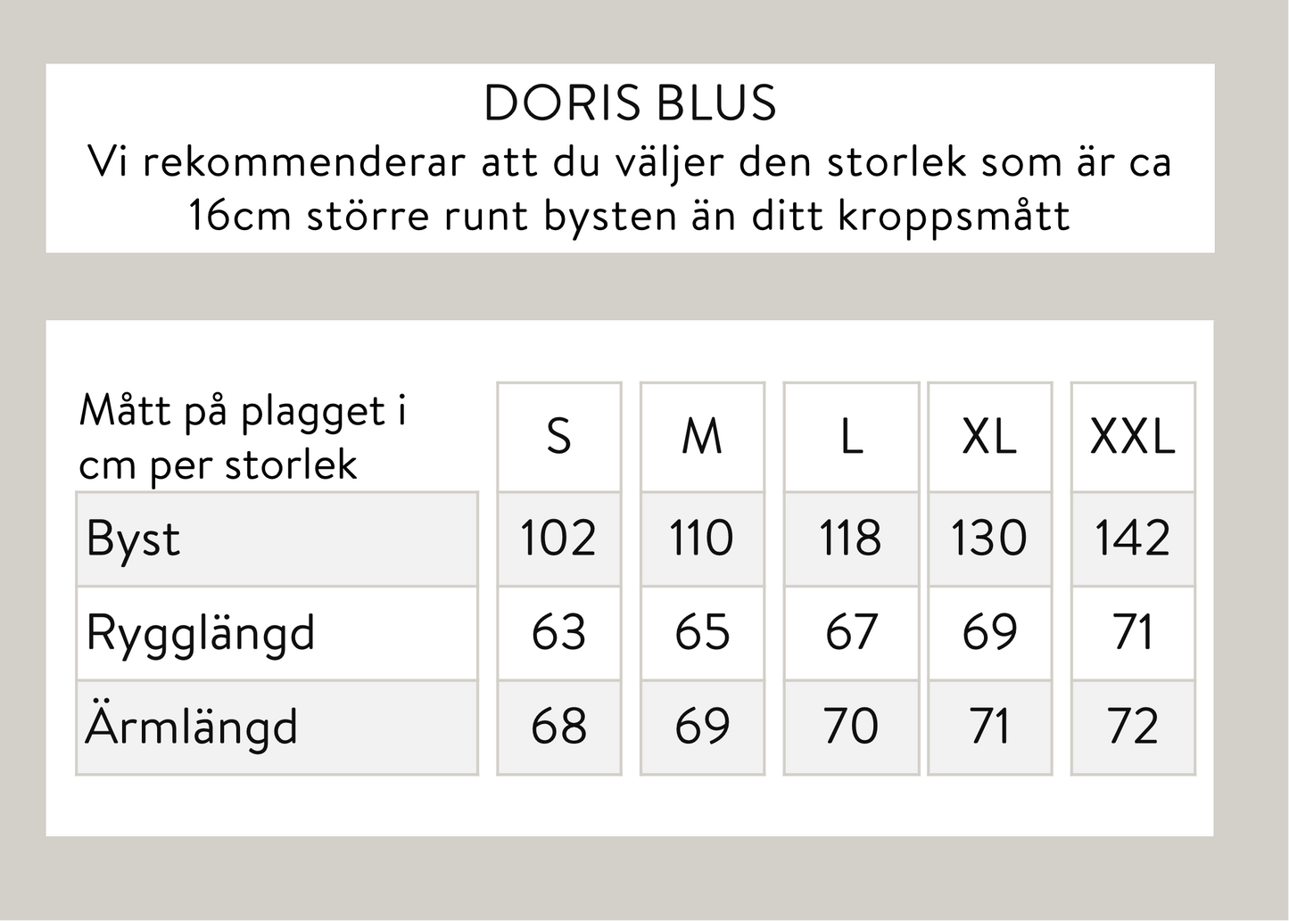 Doris blus - Rosa