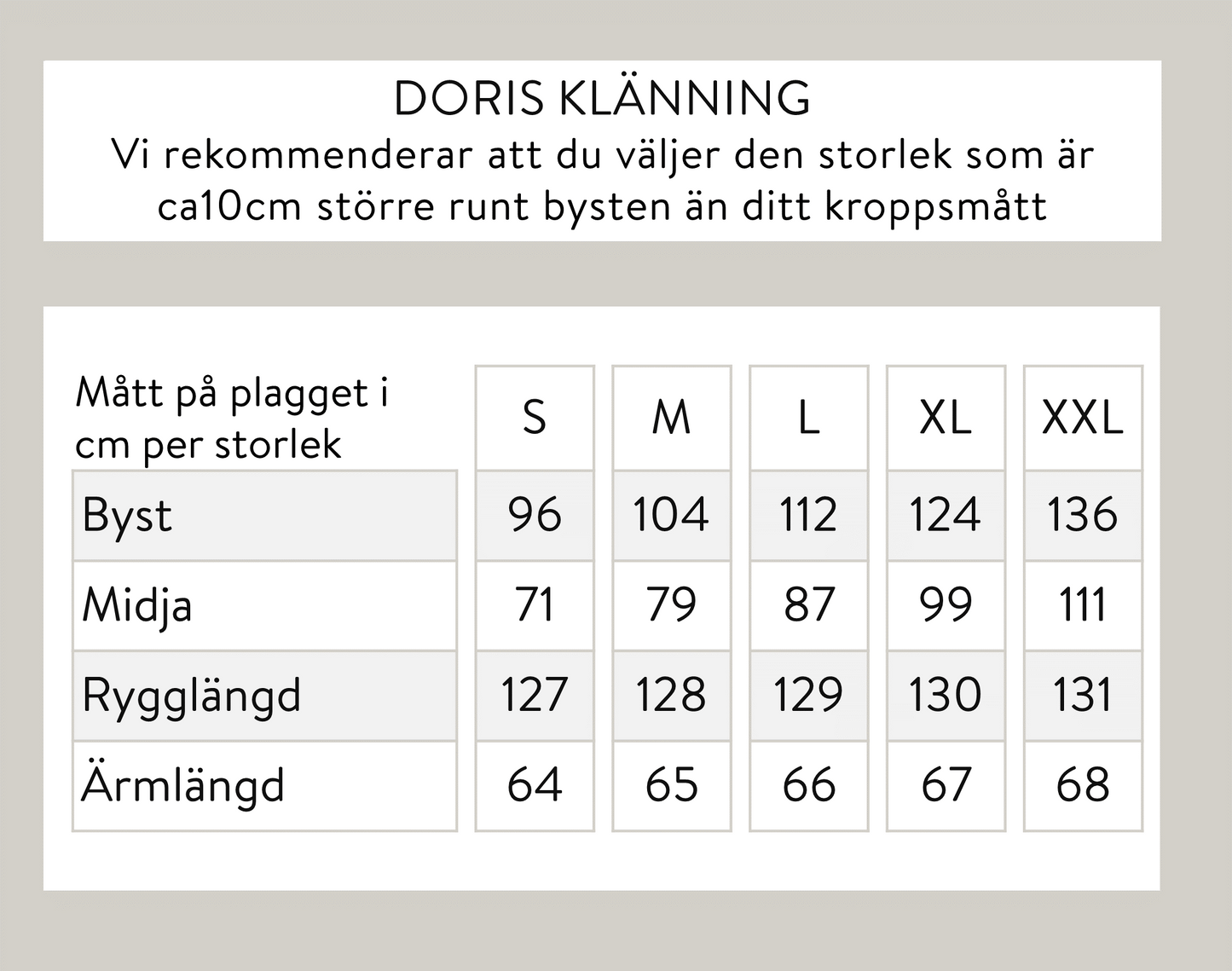 Doris klänning - Rosa