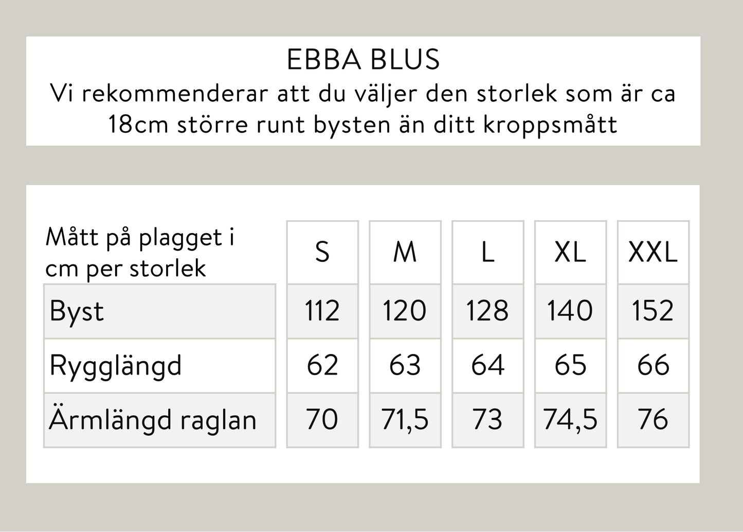 Ebba pusero - monivärinen