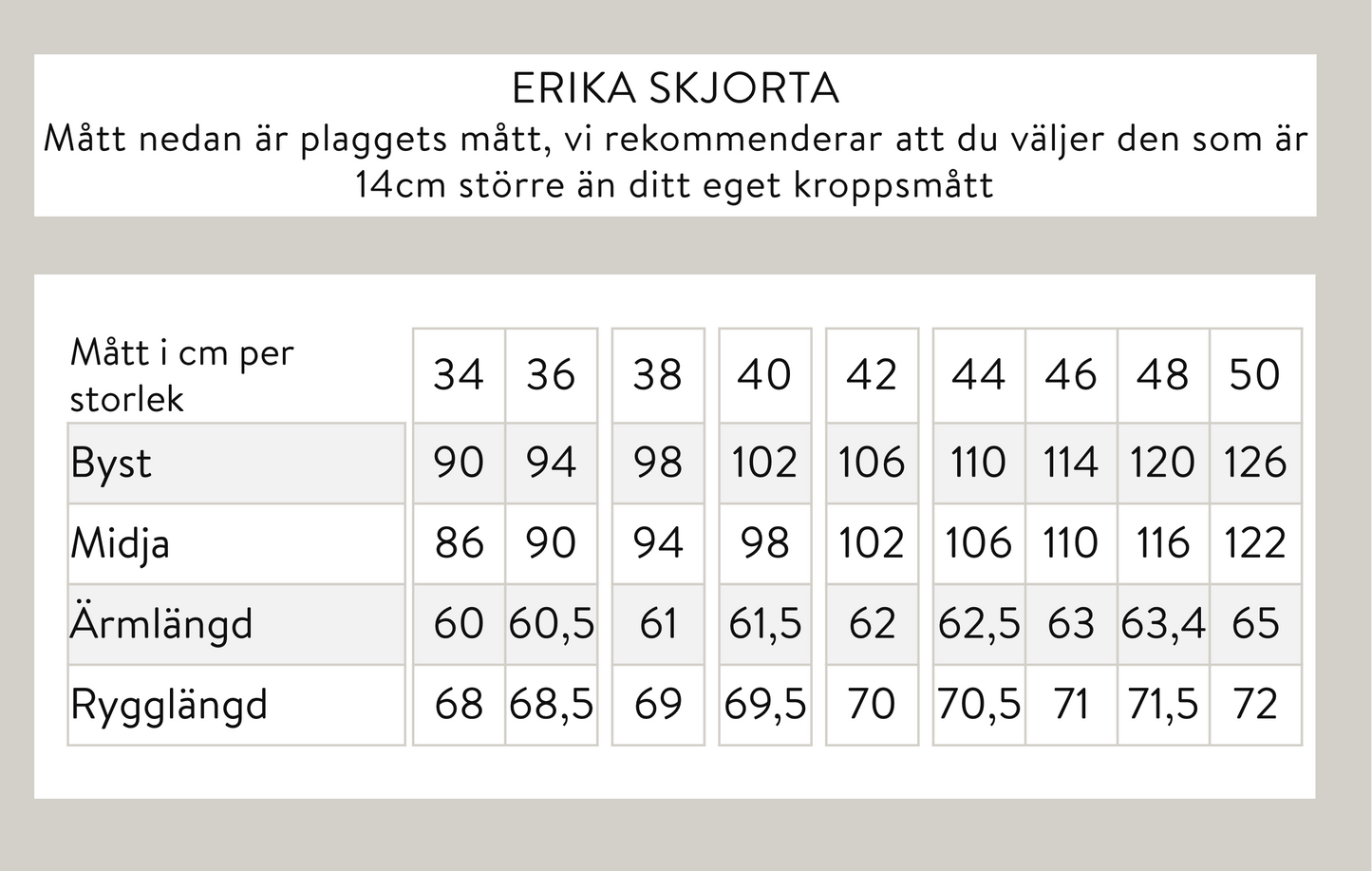 Erika skjorta - Vit