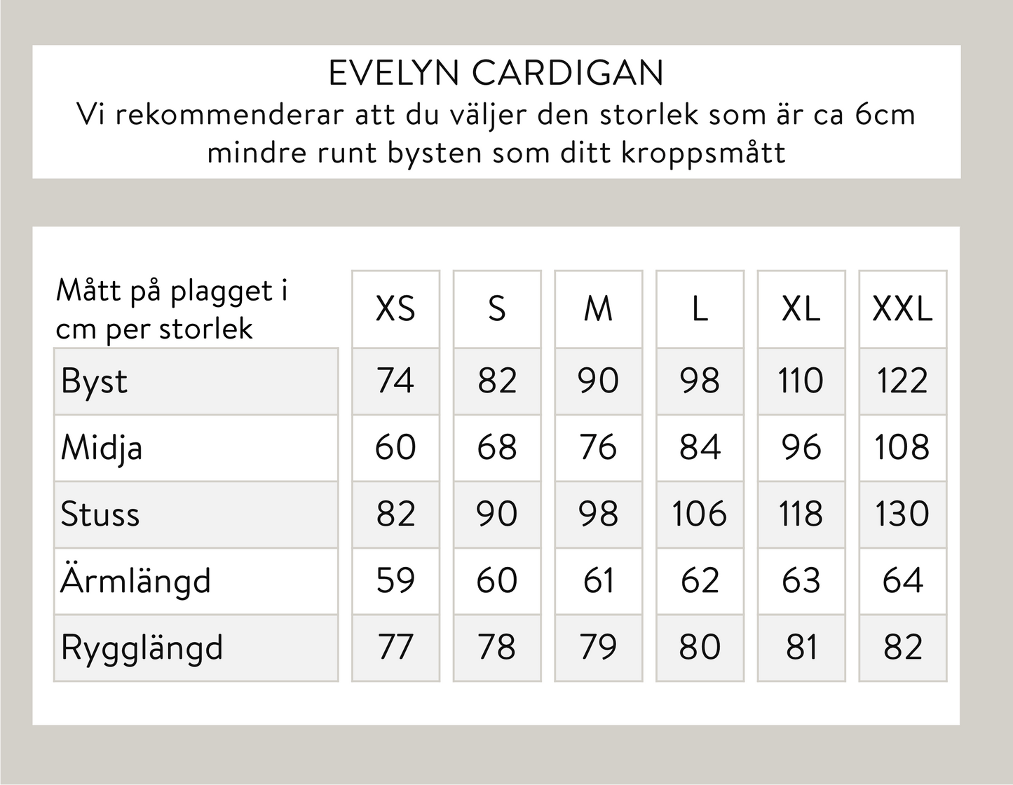 Evelyn cardigan - Beige