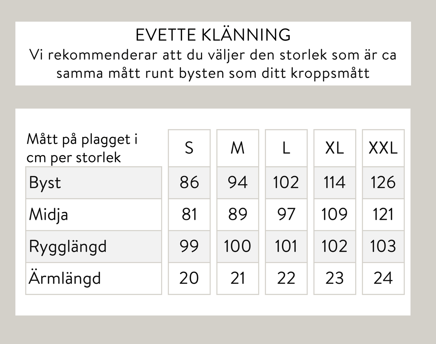 Evette-mekko - sininen