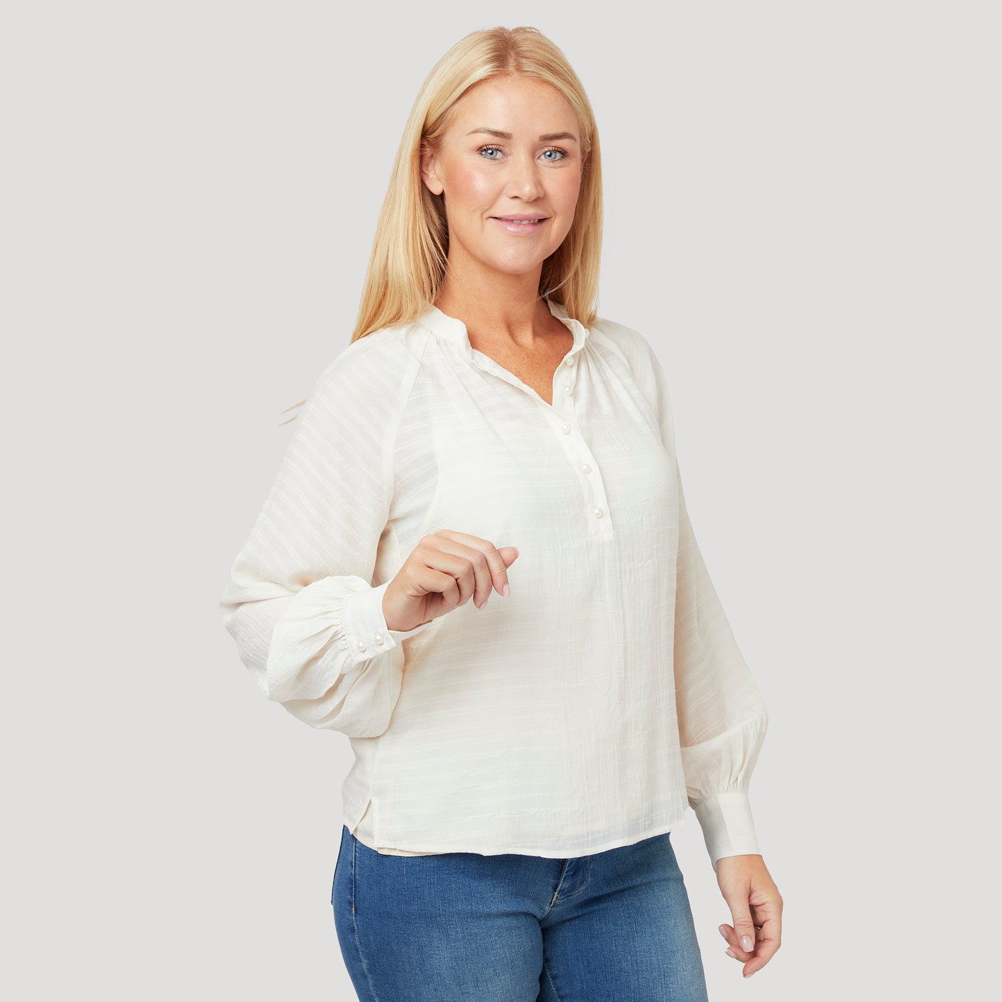 Anita blus - vit