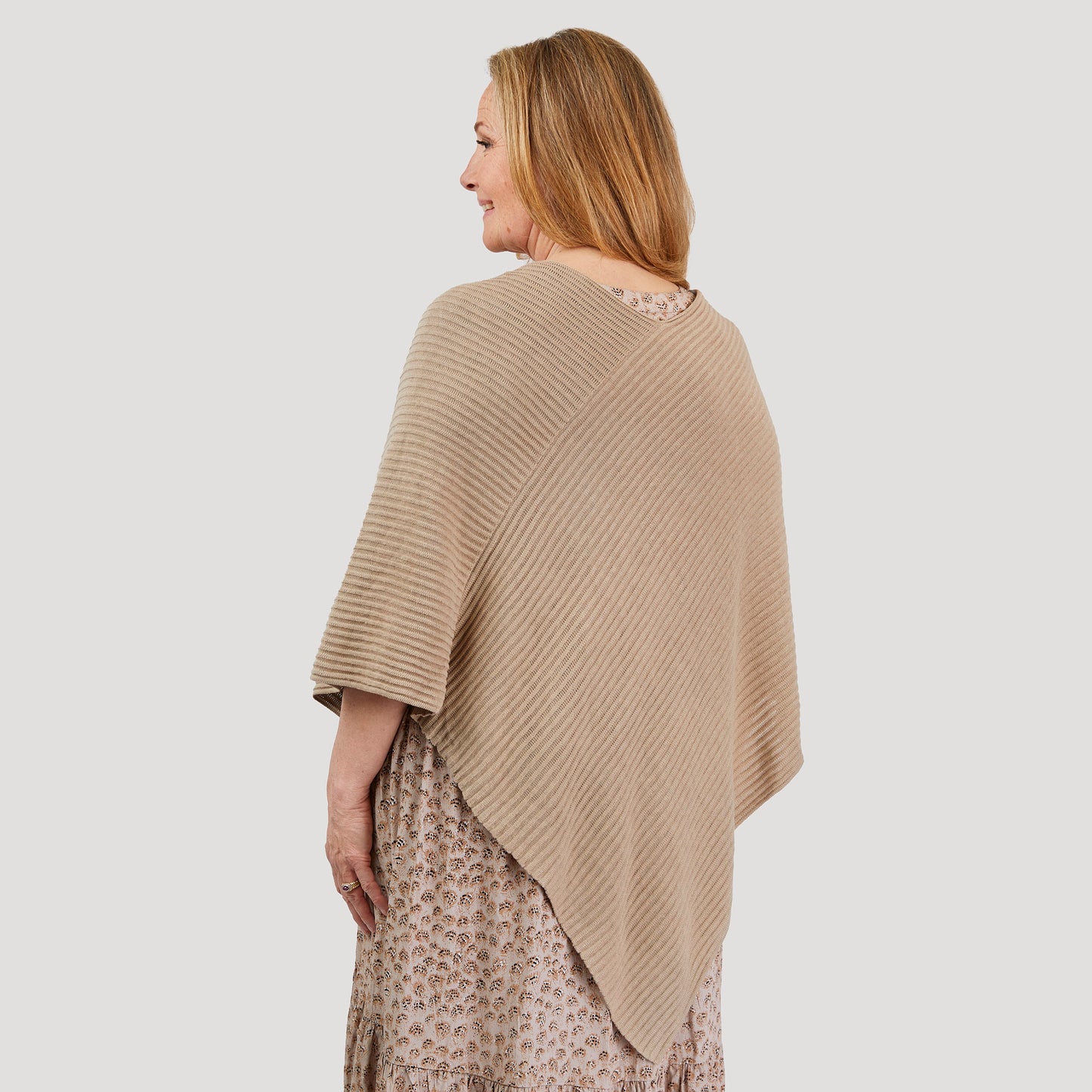 Cia poncho - Beige