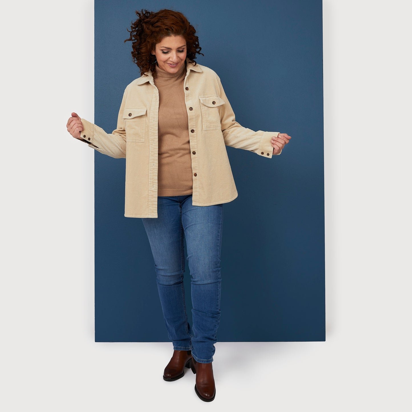 Cora paitatakki - beige