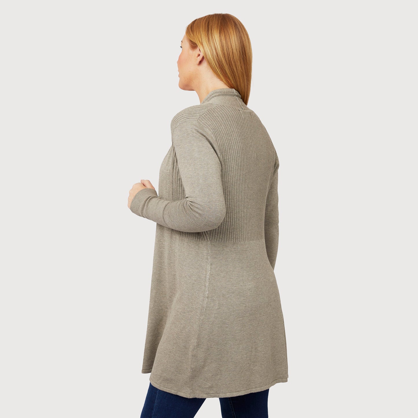 Evelyn cardigan - Brun