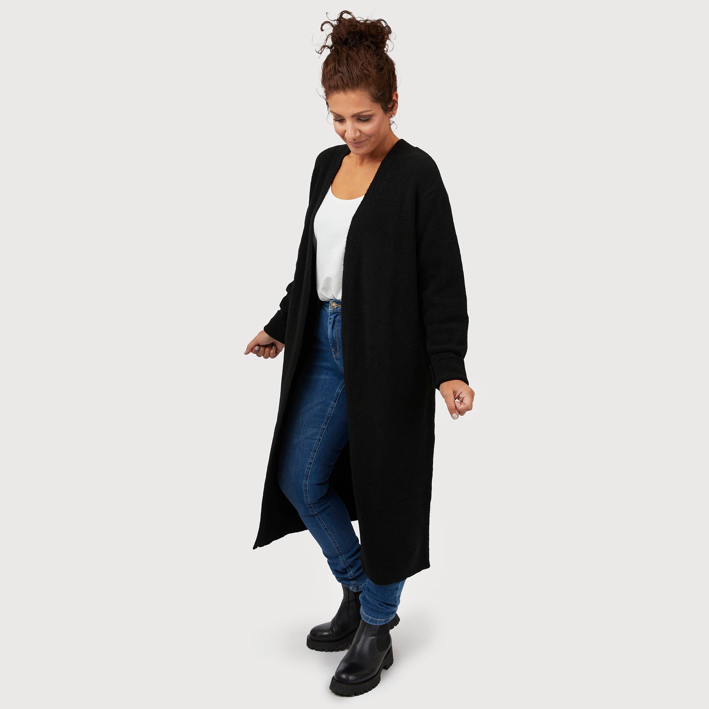 Phoebe cardigan - Svart