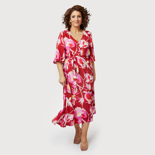 Rosita mekko - punainen