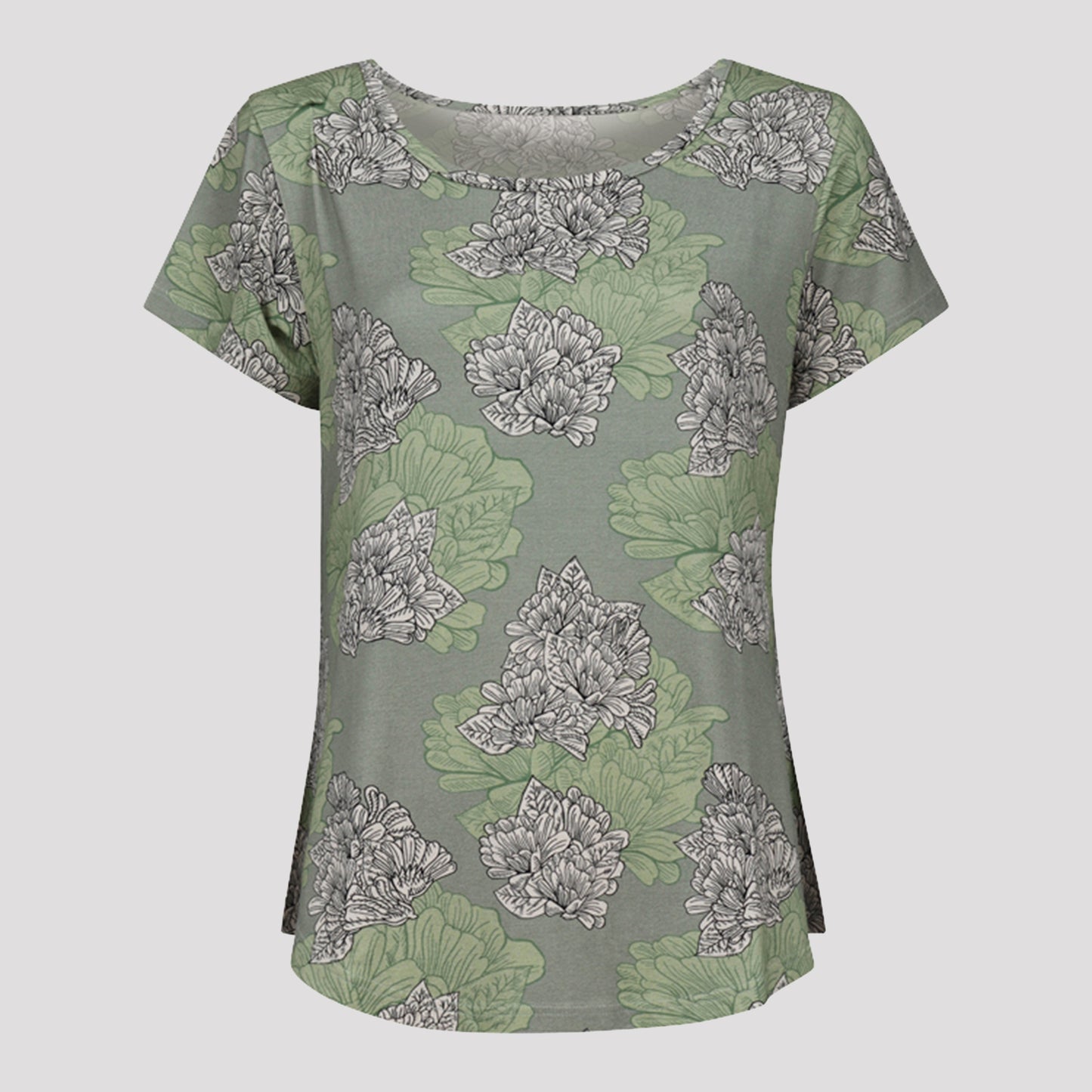Sienna t-paita - vaaleanvihreä