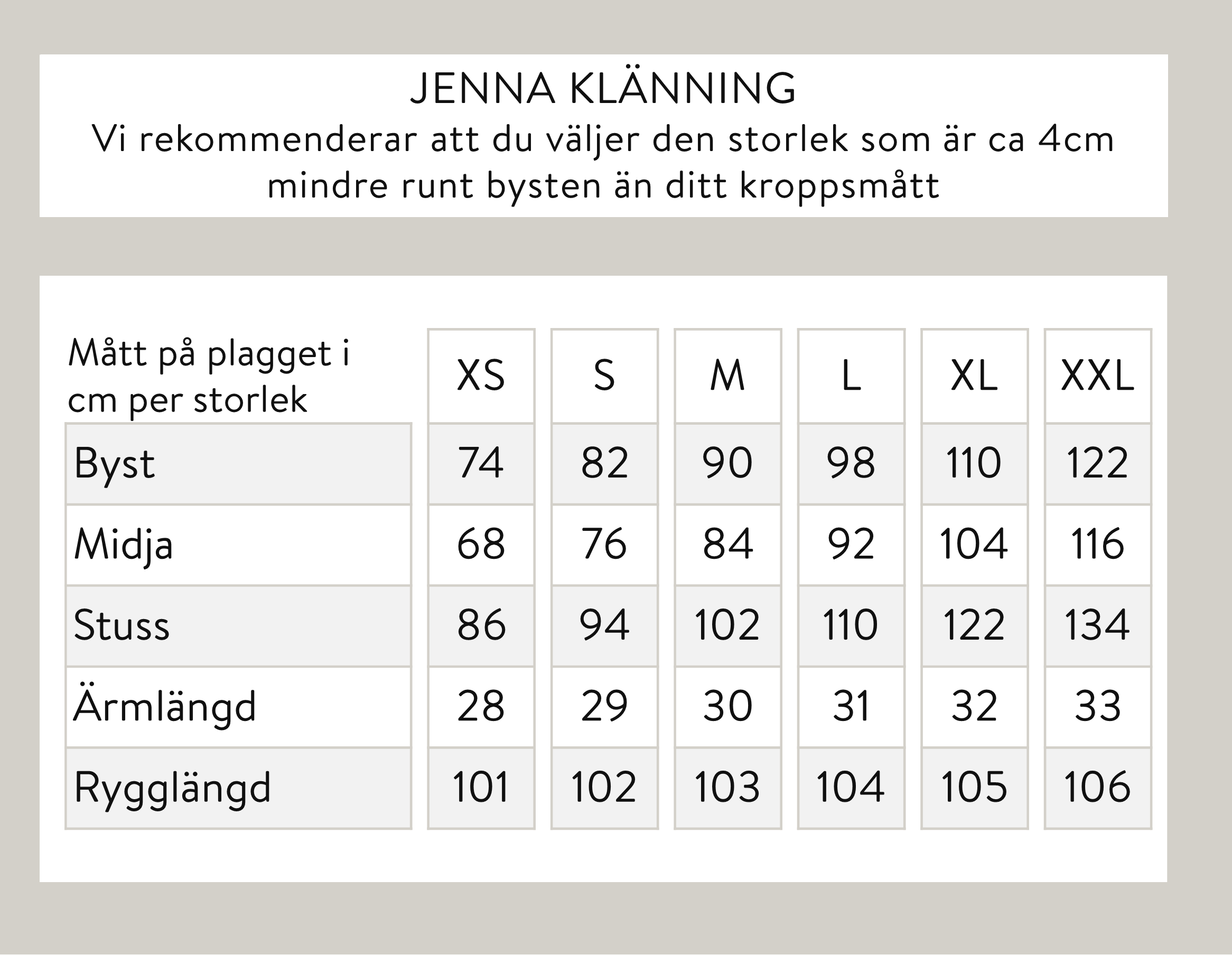 Jenna klänning - svart