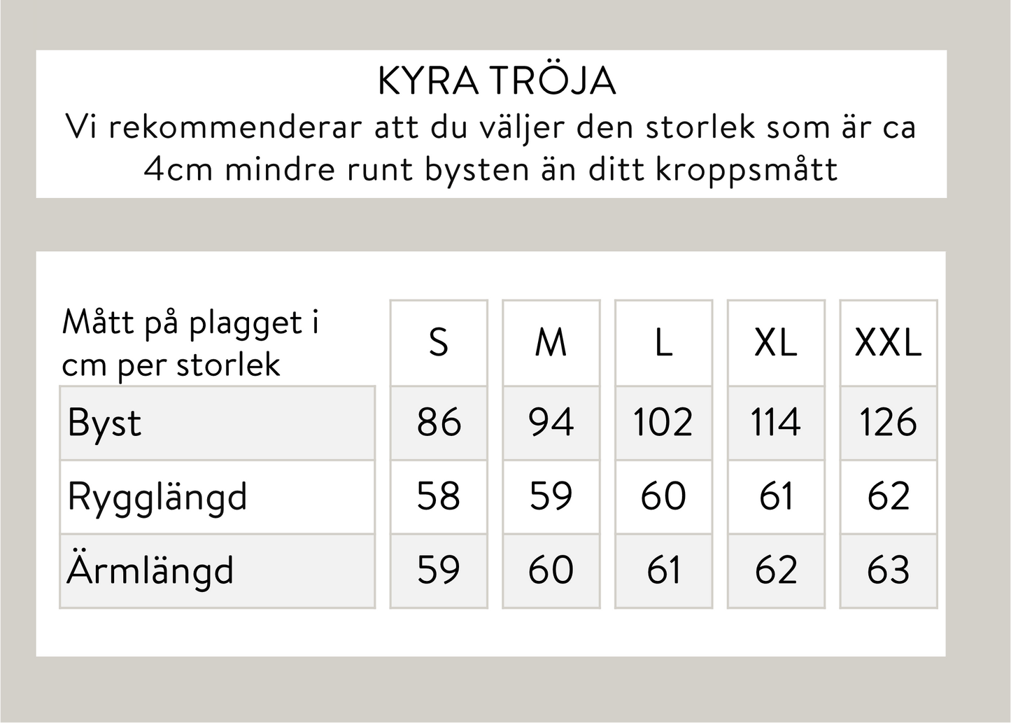 Kyra tröja - Offwhite