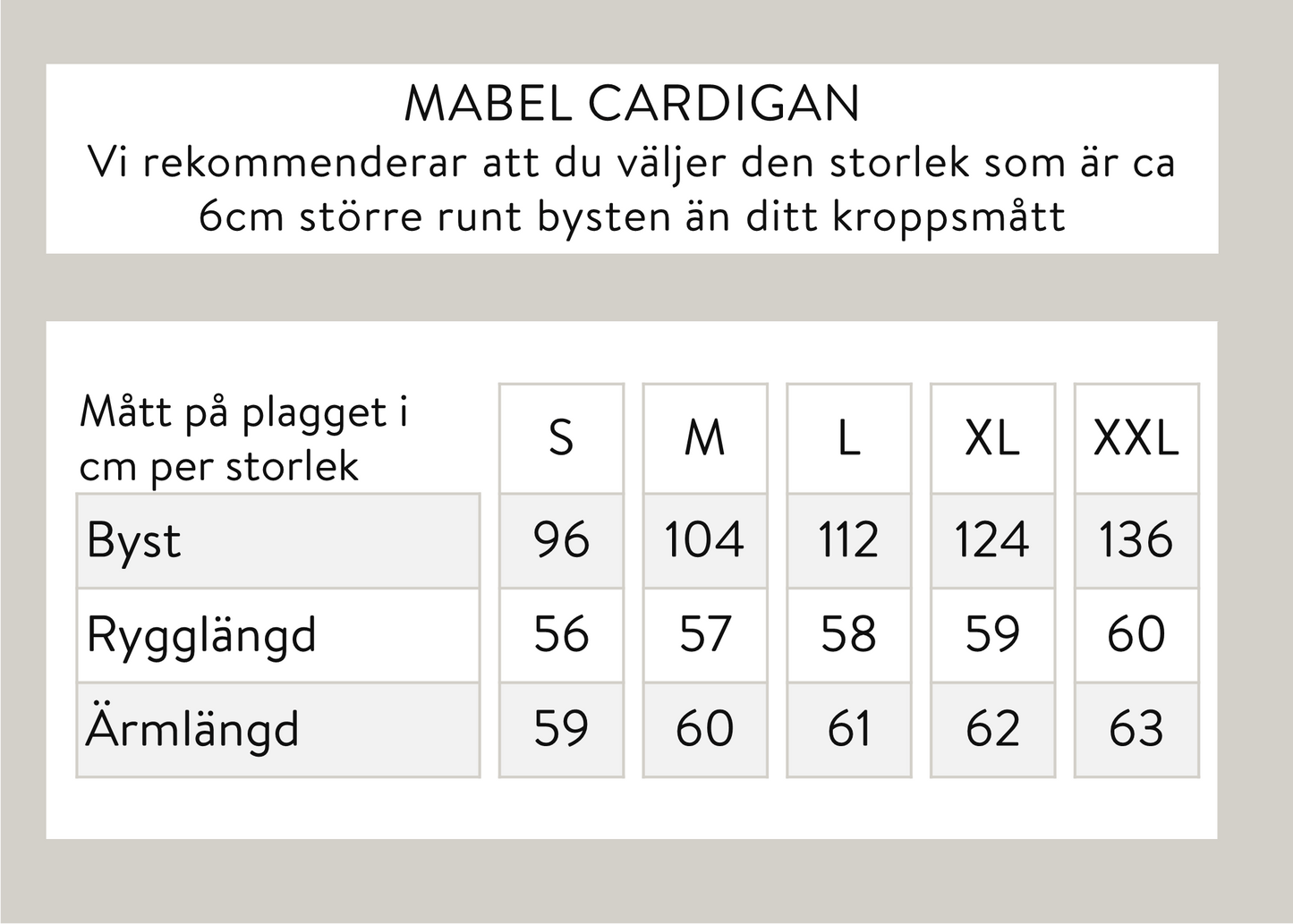 Mabel cardigan - Svart