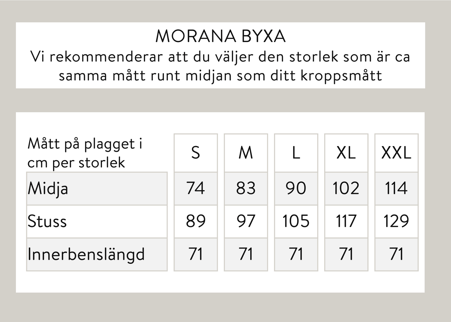 Morana leggingsit - ruskea