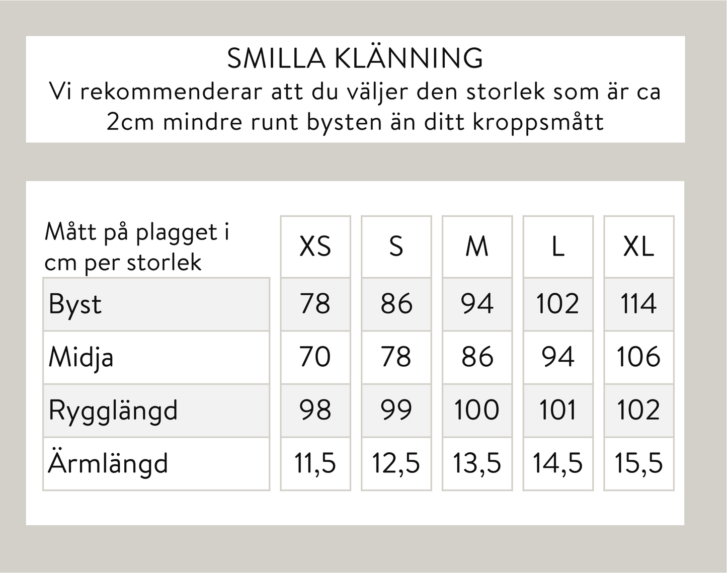 Smilla mekko - luonnonvalkoinen