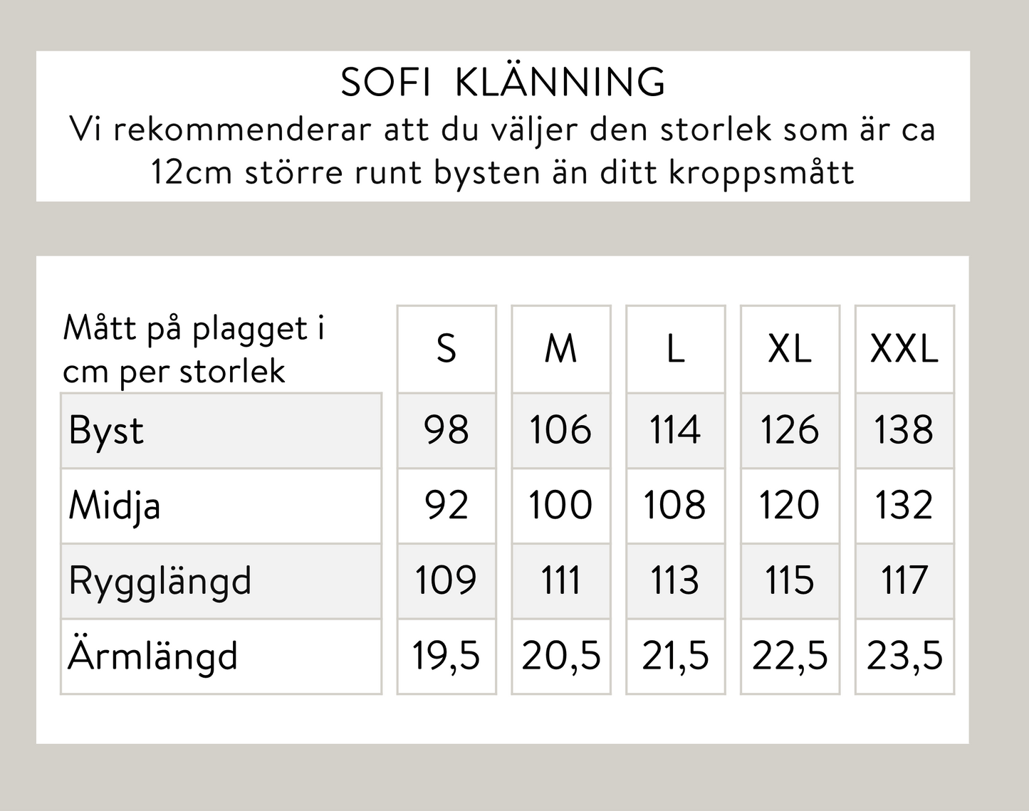 Sofi klänning - Flerfärgad