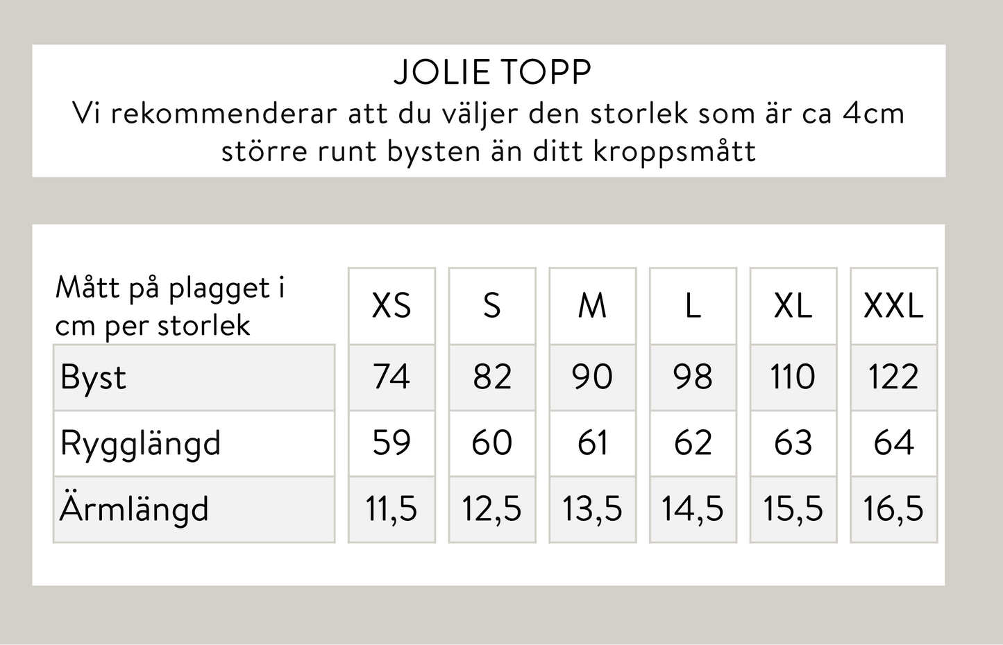 Jolie topp - Blå